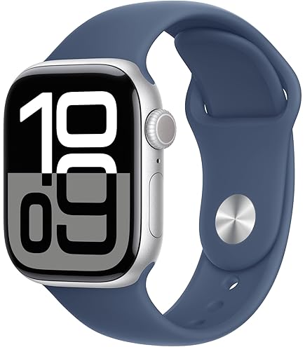 Apple Watch Nike Series 7 GPS, 45mm Midnight Aluminum Case with